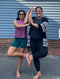 Jordan Murphy, RYT®200 & Ruth Febo (she/her/ella), Flow Yoga, natick, ma, instructor