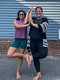 Jordan Murphy, RYT®200 & Ruth Febo (she/her/ella), Flow Yoga, natick, ma, instructor