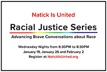 Racial Justice Series, Roots & Wings, events, workshops, yoga studio, Natick, MA