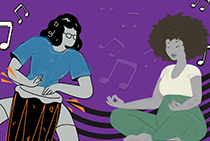 Yoga with Drumming, Roots & Wings, events, workshops, yoga studio, Natick, MA