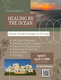 Healing by the Ocean Retreat, Roots & Wings, events, workshops, yoga studio, Natick, MA